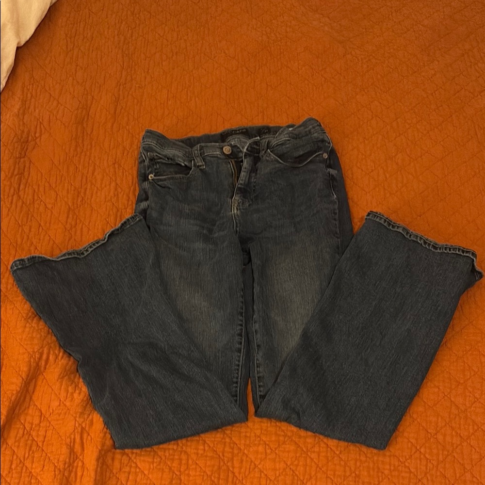 Lucky Brand Blue Flare Wide Leg Jeans